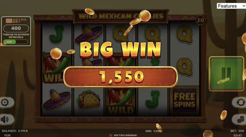 Wild Mexican Chillies – storvinst i Free Spins